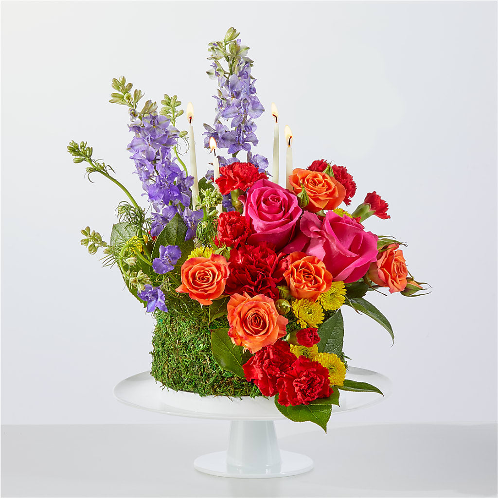 Best Year Yet Floral Cake – BLOSSOMS & BALLOONS FLORIST, Roseville CA