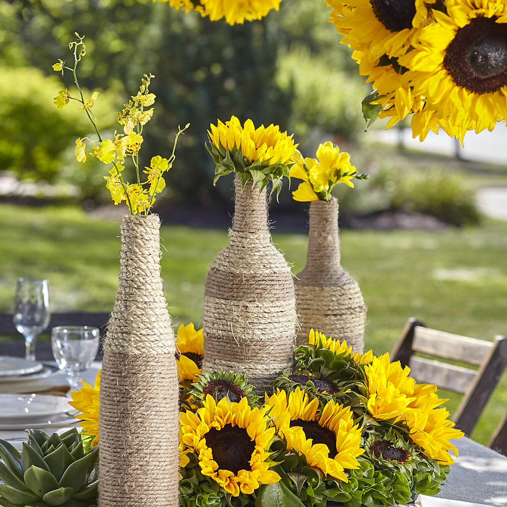 Sublime Garden Centerpiece – BLOSSOMS & BALLOONS FLORIST, Roseville CA