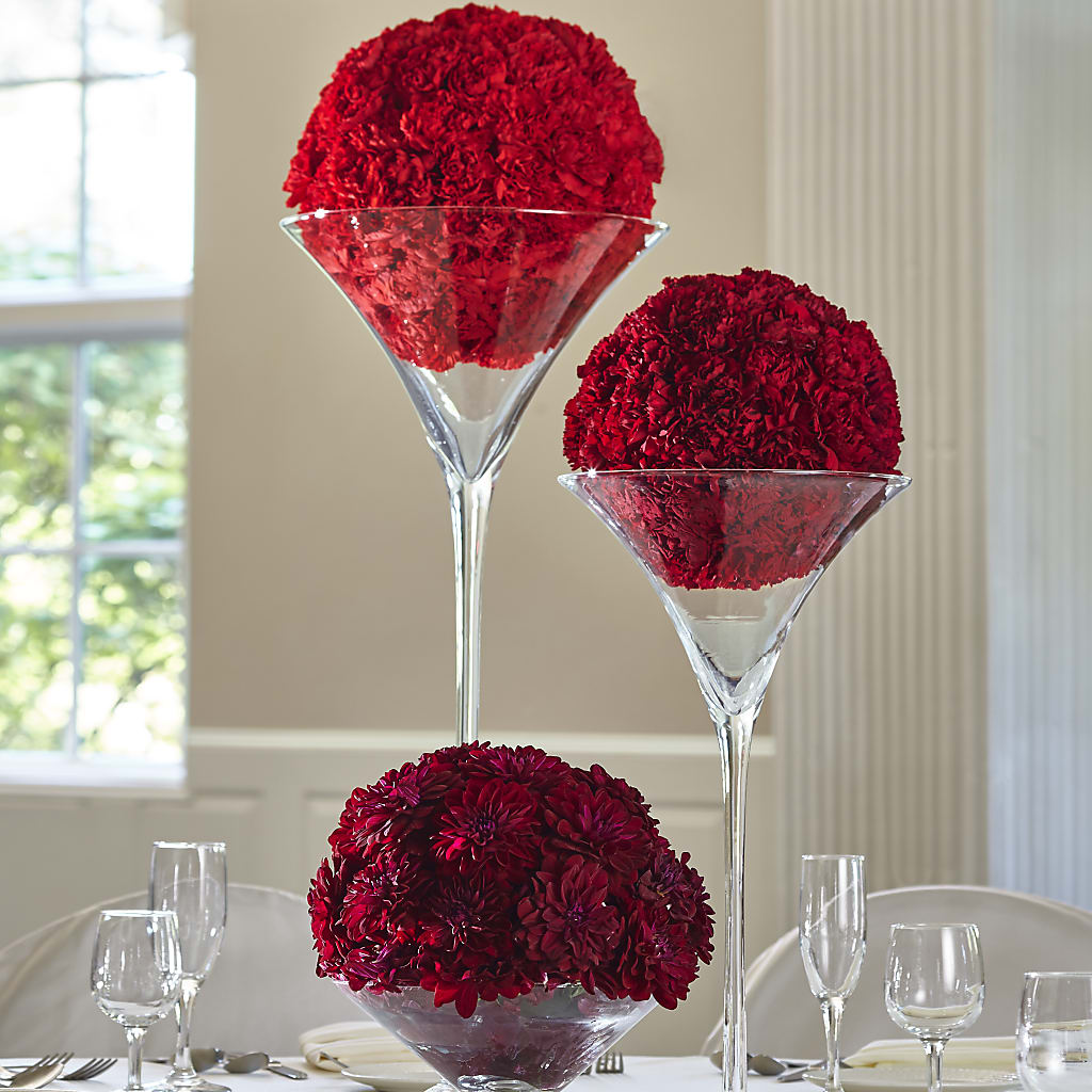 Our Special Vows Centerpiece – BLOSSOMS & BALLOONS FLORIST, Roseville CA