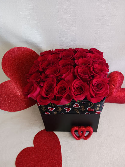 BOX OF LOVE – BLOSSOMS & BALLOONS FLORIST, Roseville CA
