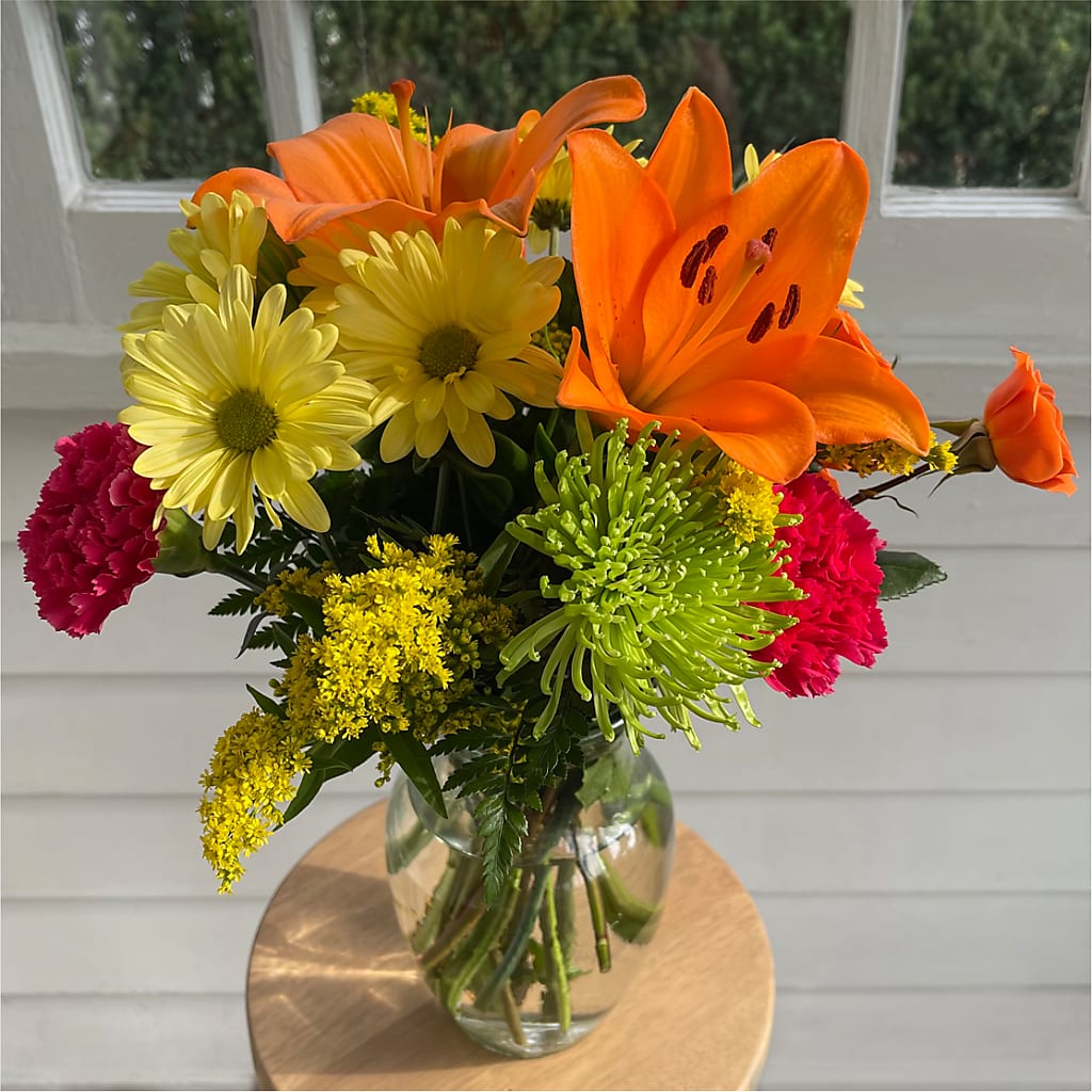 Bold & Bright – A Florist Original – BLOSSOMS & BALLOONS FLORIST, Roseville CA
