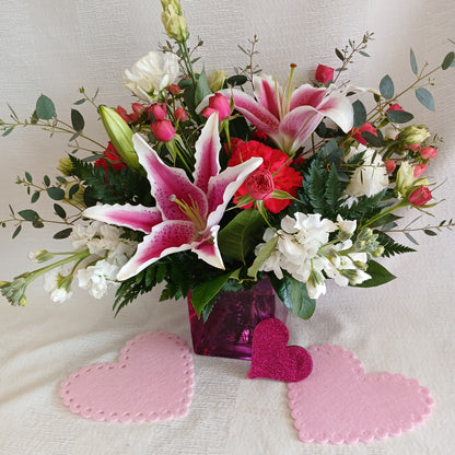 CHERISHED PINK – BLOSSOMS & BALLOONS FLORIST, Roseville CA
