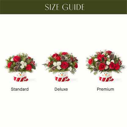 Jolly Snowman Bouquet – BLOSSOMS & BALLOONS FLORIST, Roseville CA