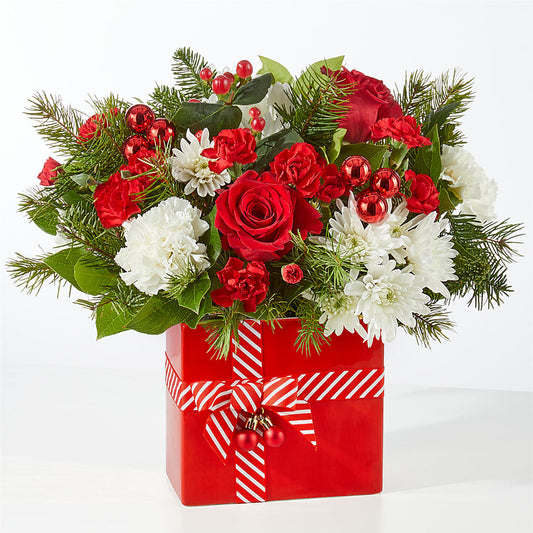 Presents Under the Tree Bouquet – BLOSSOMS & BALLOONS FLORIST, Roseville CA