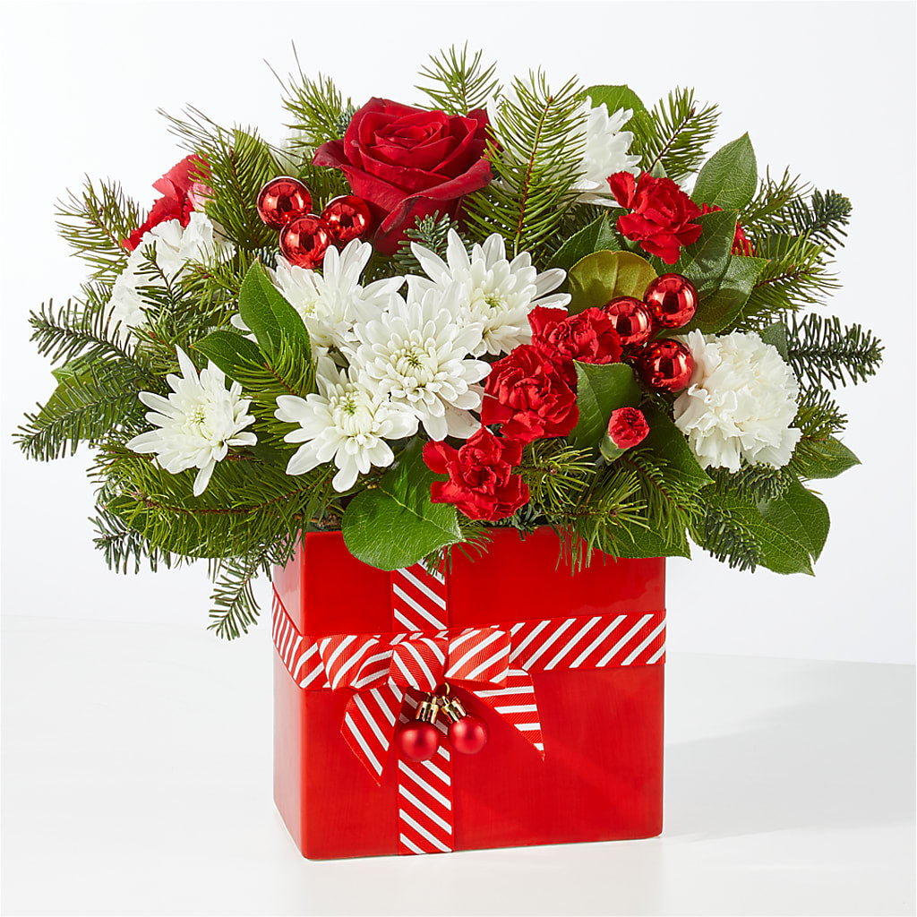 Presents Under the Tree Bouquet – BLOSSOMS & BALLOONS FLORIST, Roseville CA