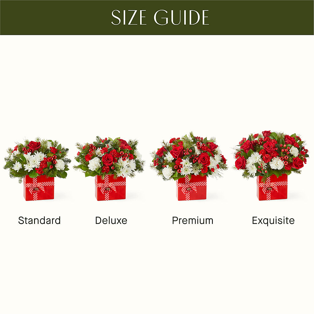 Presents Under the Tree Bouquet – BLOSSOMS & BALLOONS FLORIST, Roseville CA