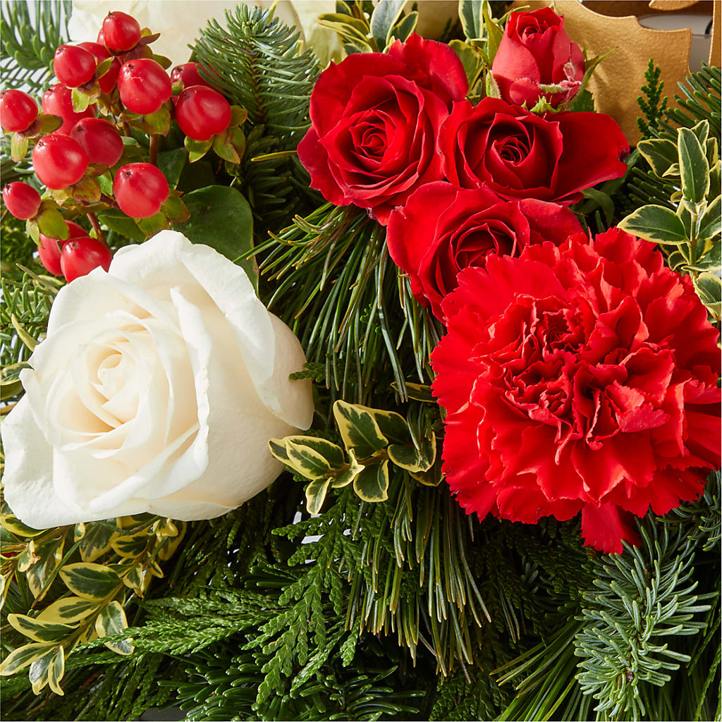 December Dreams Centerpiece – BLOSSOMS & BALLOONS FLORIST, Roseville CA