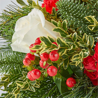December Dreams Centerpiece – BLOSSOMS & BALLOONS FLORIST, Roseville CA