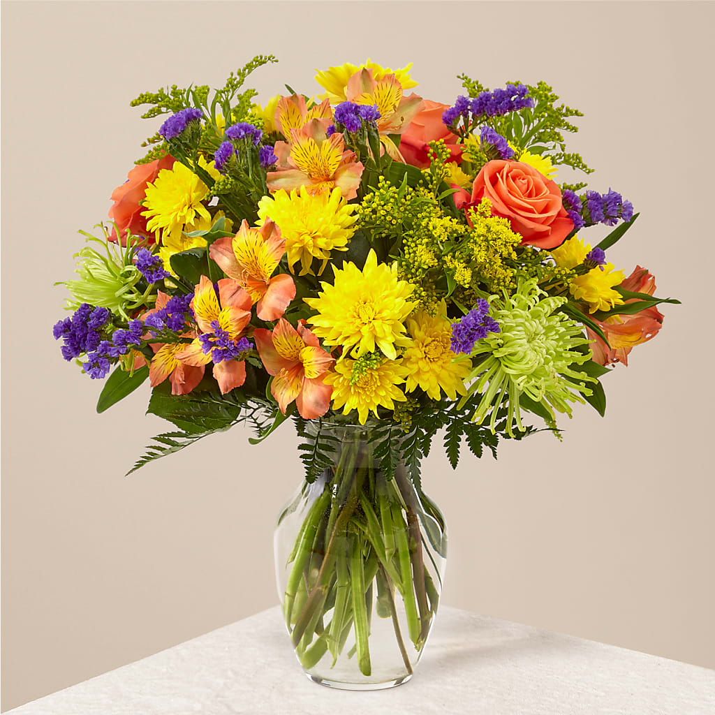 Marmalade Skies Bouquet – BLOSSOMS & BALLOONS FLORIST, Roseville CA