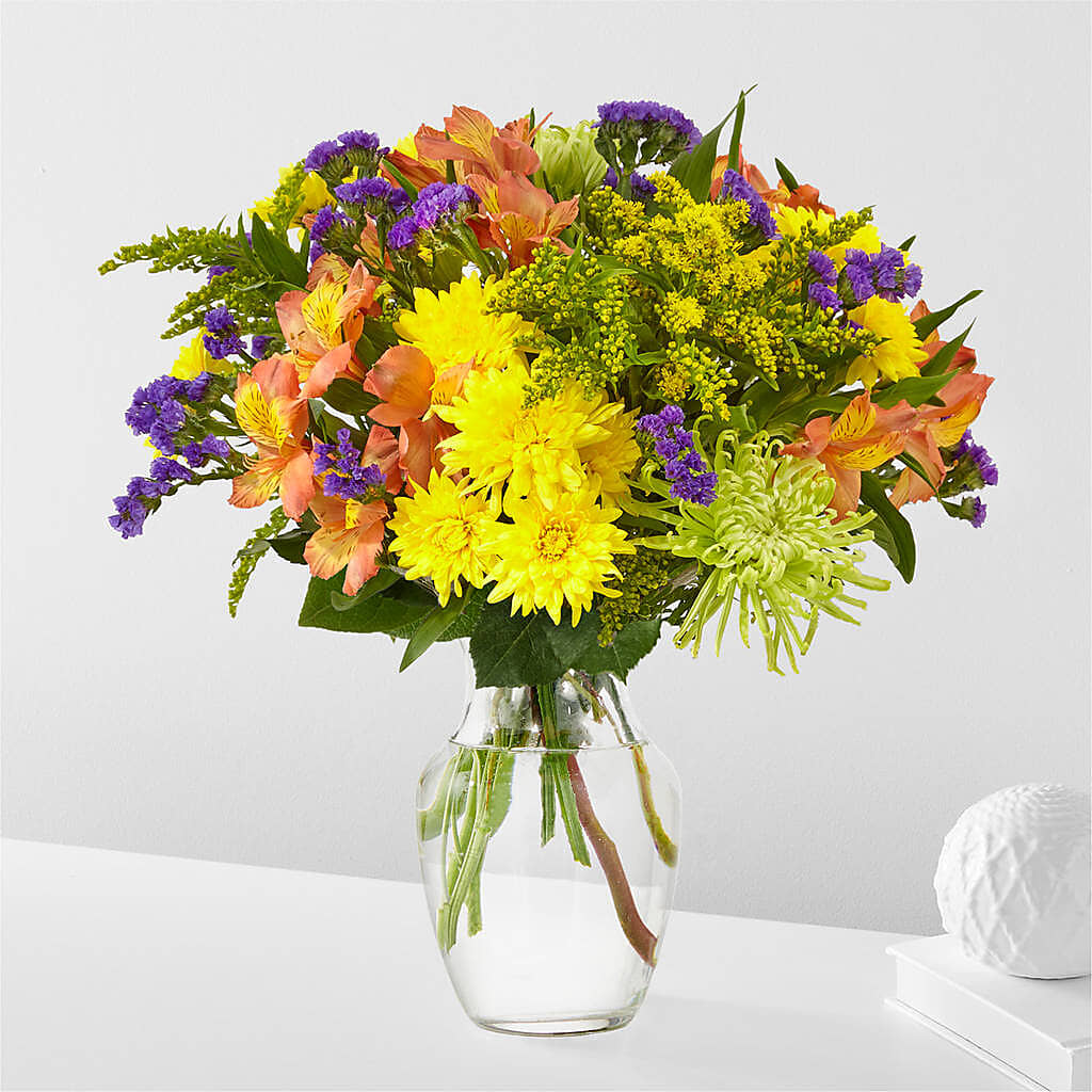 Marmalade Skies Bouquet – BLOSSOMS & BALLOONS FLORIST, Roseville CA