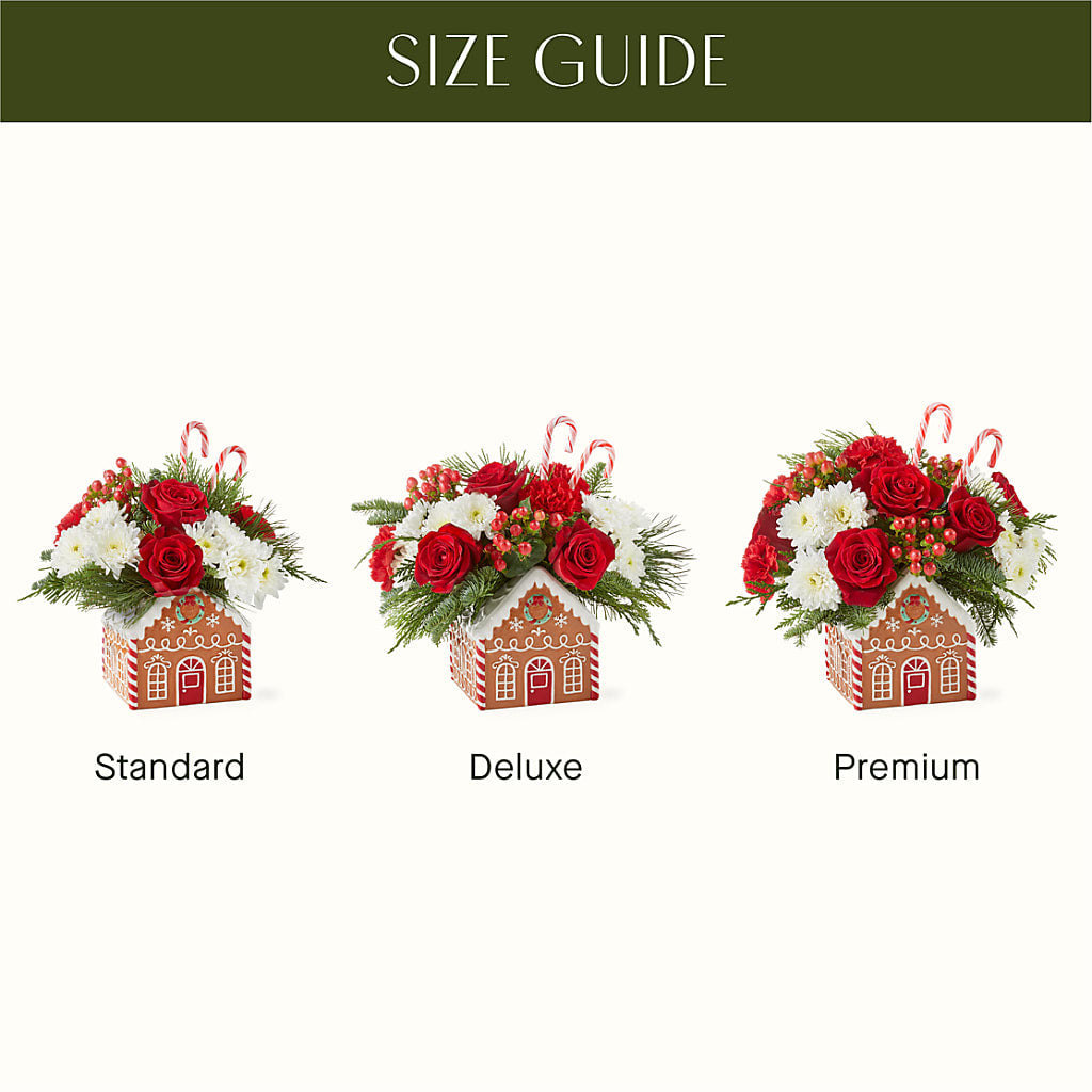 Gingerbread Bakery Bouquet – BLOSSOMS & BALLOONS FLORIST, Roseville CA