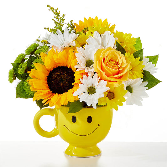 Be Happy Bouquet – BLOSSOMS & BALLOONS FLORIST, Roseville CA