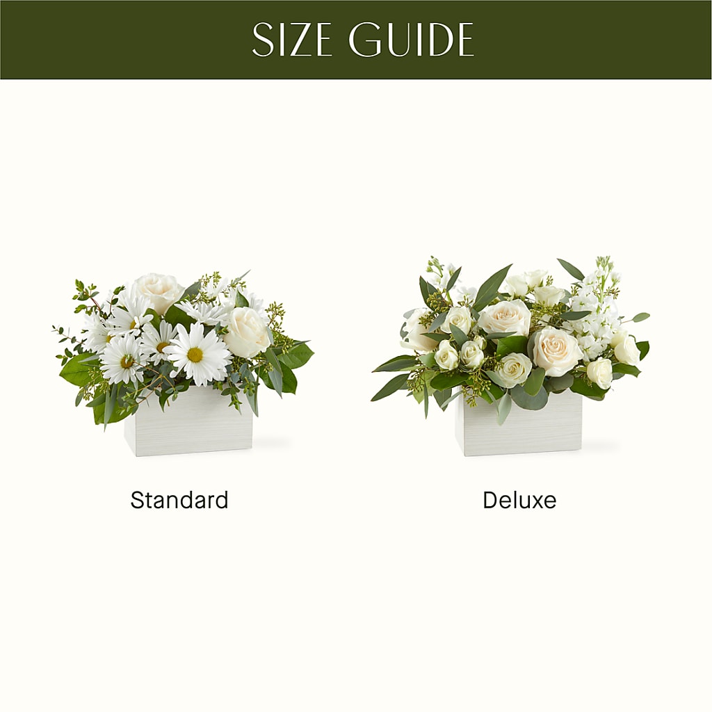 Fresh Linen Box Bouquet – BLOSSOMS & BALLOONS FLORIST, Roseville CA