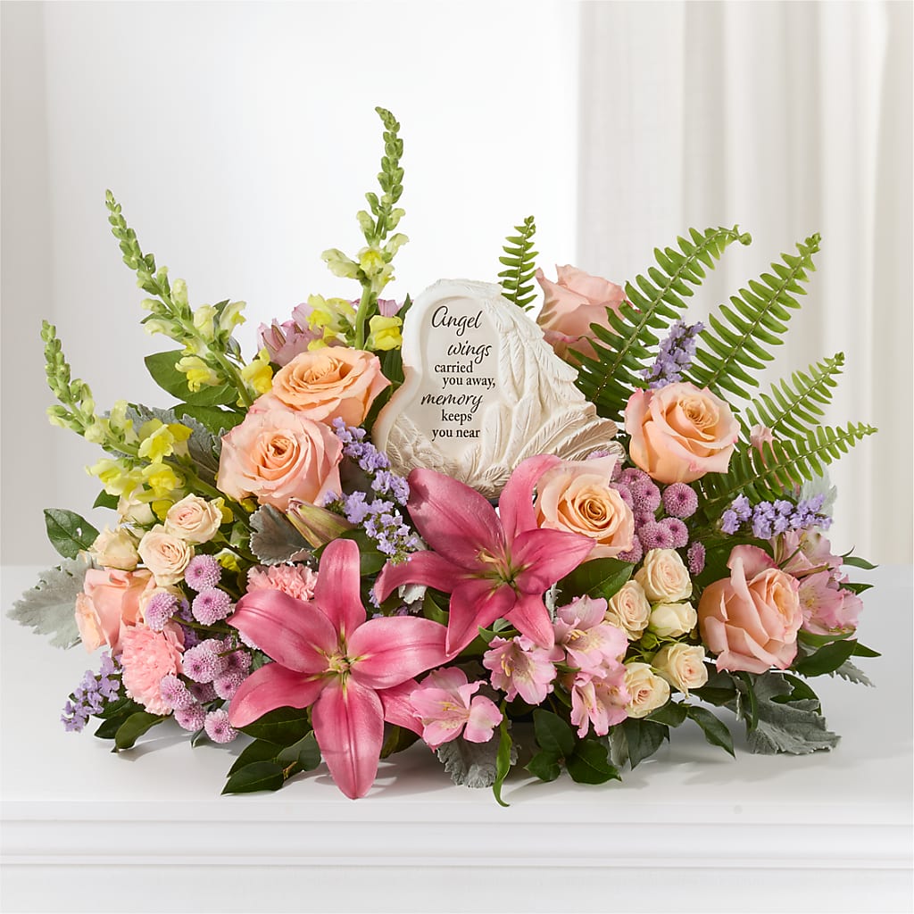 Gentle Light Arrangement – BLOSSOMS & BALLOONS FLORIST, Roseville CA