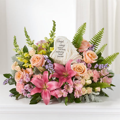 Gentle Light Arrangement – BLOSSOMS & BALLOONS FLORIST, Roseville CA