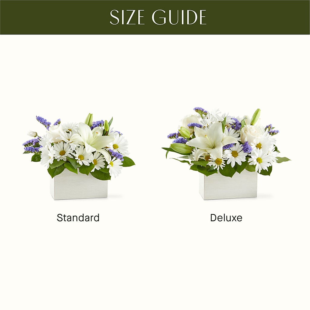 Beyond Blue Box Bouquet – BLOSSOMS & BALLOONS FLORIST, Roseville CA
