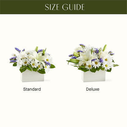 Beyond Blue Box Bouquet – BLOSSOMS & BALLOONS FLORIST, Roseville CA