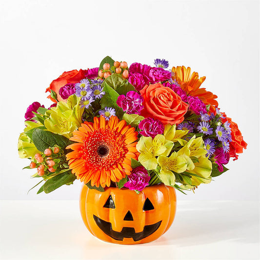 Tricks & Treats Pumpkin – BLOSSOMS & BALLOONS FLORIST, Roseville CA