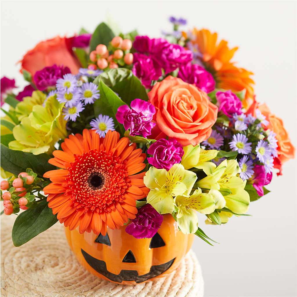 Tricks & Treats Pumpkin – BLOSSOMS & BALLOONS FLORIST, Roseville CA