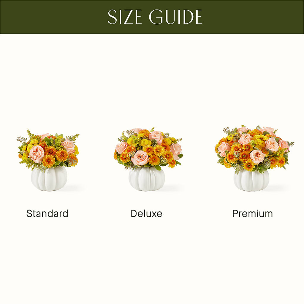 Peachy Pumpkin – BLOSSOMS & BALLOONS FLORIST, Roseville CA