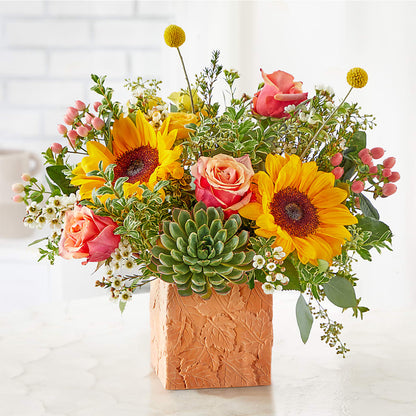 Sunflower Season Bouquet – BLOSSOMS & BALLOONS FLORIST, Roseville CA