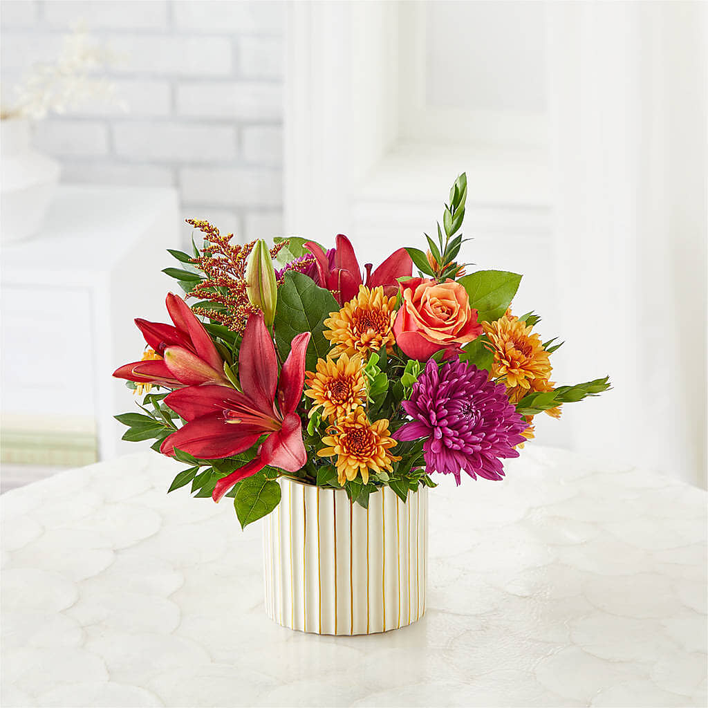 Burgundy Landscape Bouquet – BLOSSOMS & BALLOONS FLORIST, Roseville CA
