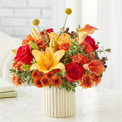 Scarlet Skies Bouquet – BLOSSOMS & BALLOONS FLORIST, Roseville CA