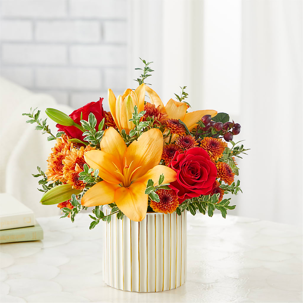 Scarlet Skies Bouquet – BLOSSOMS & BALLOONS FLORIST, Roseville CA