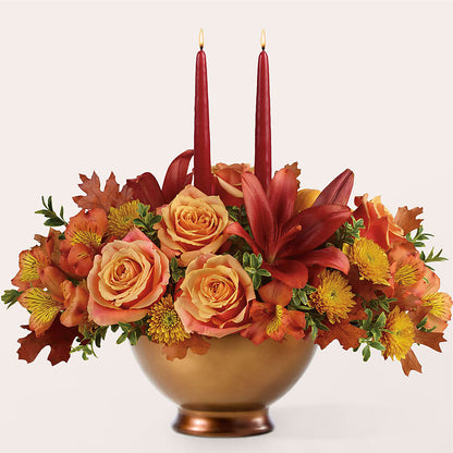 Harvest Table Centerpiece – BLOSSOMS & BALLOONS FLORIST, Roseville CA