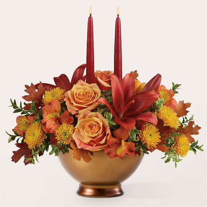 Harvest Table Centerpiece – BLOSSOMS & BALLOONS FLORIST, Roseville CA