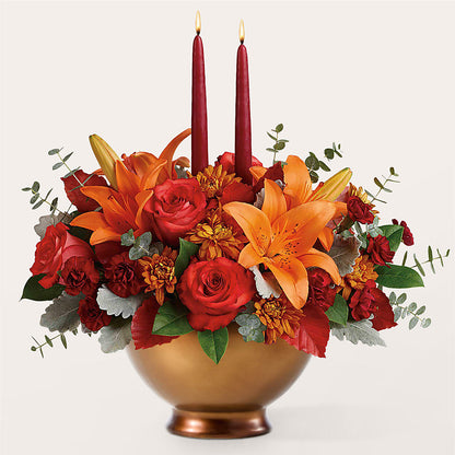 Fruits of Fall Centerpiece – BLOSSOMS & BALLOONS FLORIST, Roseville CA