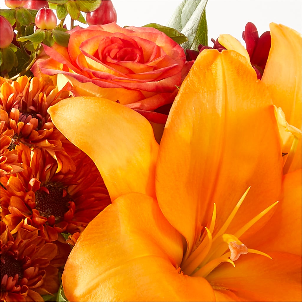 Backyard Bonfire Bouquet – BLOSSOMS & BALLOONS FLORIST, Roseville CA