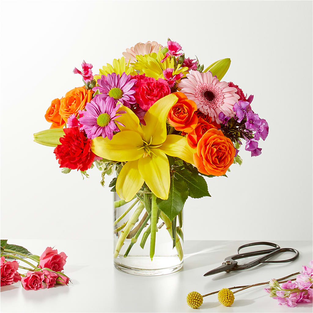 Cue the Confetti - A Florist Original – BLOSSOMS & BALLOONS FLORIST, Roseville CA