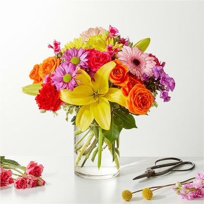 Cue the Confetti - A Florist Original – BLOSSOMS & BALLOONS FLORIST, Roseville CA
