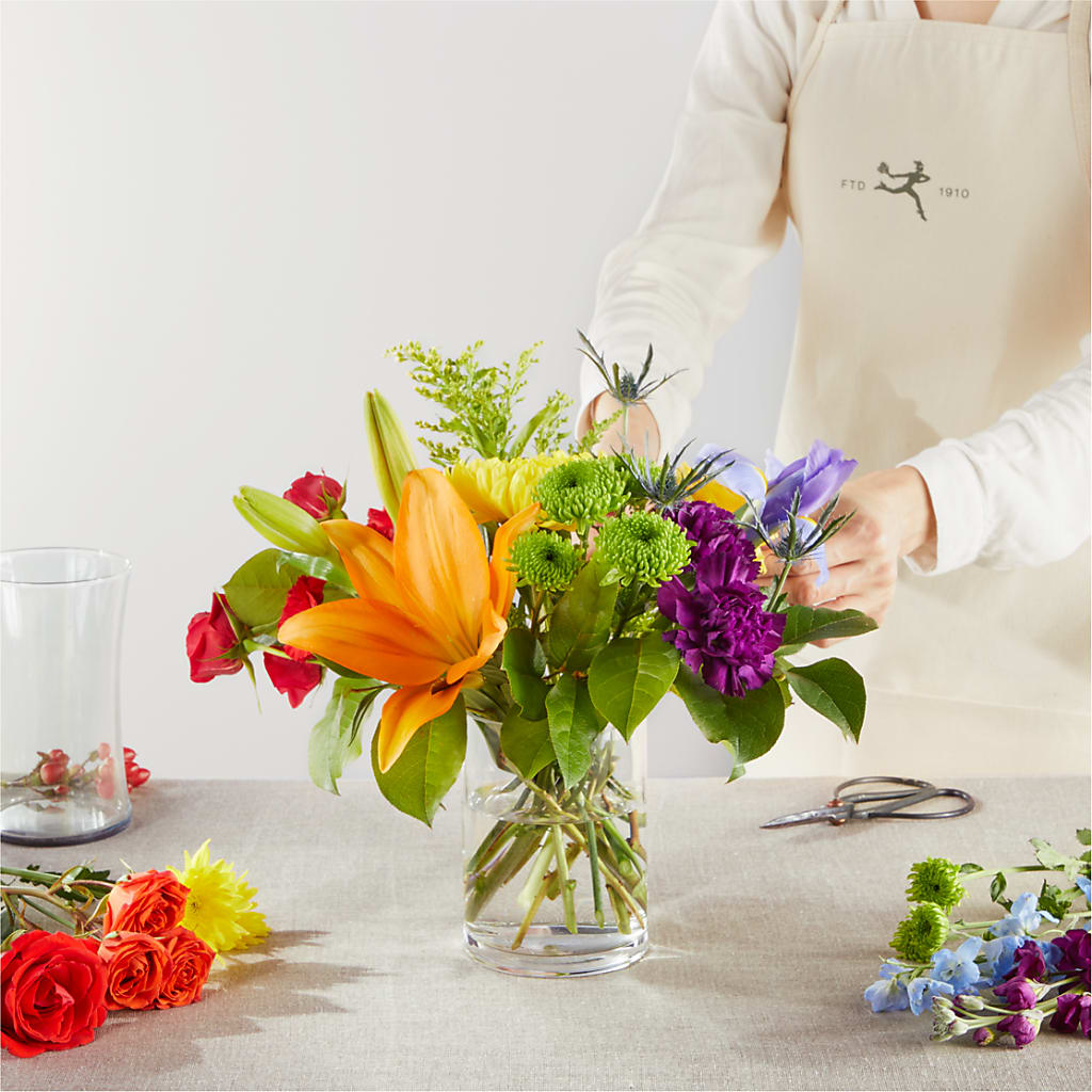 Summer Spectra - A Florist Original – BLOSSOMS & BALLOONS FLORIST, Roseville CA