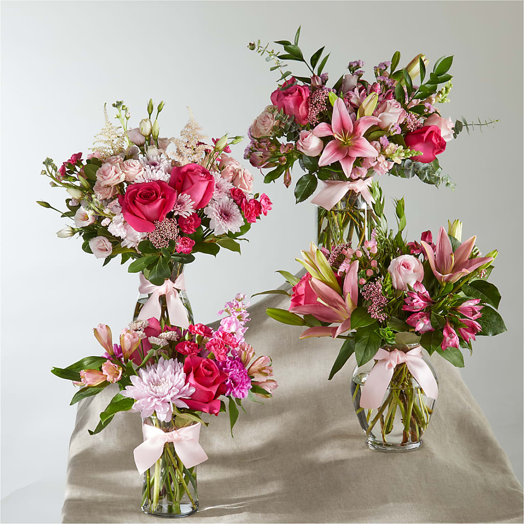 Pink Ribbon - A Florist Original – BLOSSOMS & BALLOONS FLORIST, Roseville CA