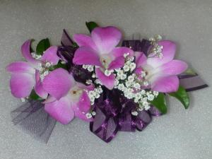 classic orchid wristlet – BLOSSOMS & BALLOONS FLORIST, Roseville CA