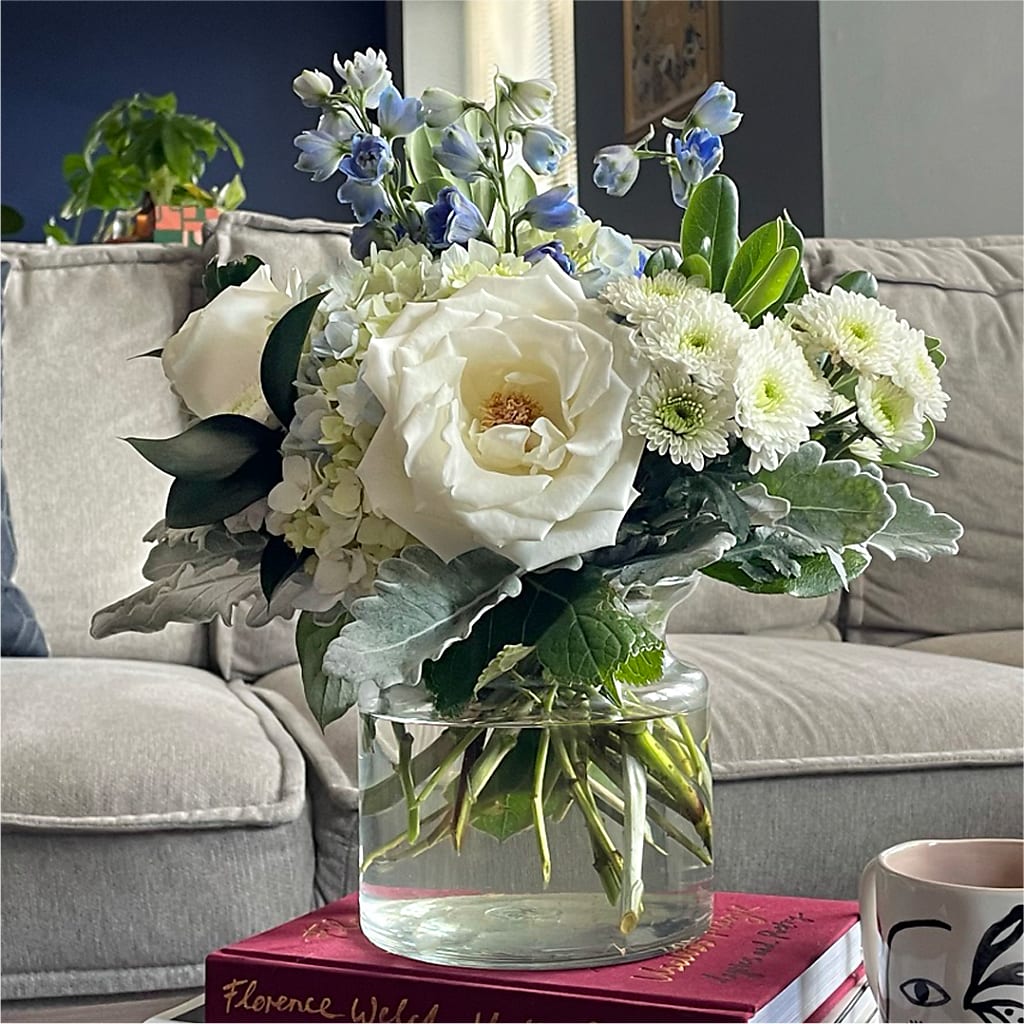 Clear Skies Bouquet – BLOSSOMS & BALLOONS FLORIST, Roseville CA