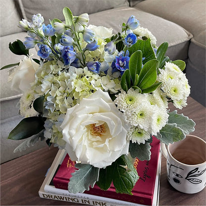 Clear Skies Bouquet – BLOSSOMS & BALLOONS FLORIST, Roseville CA