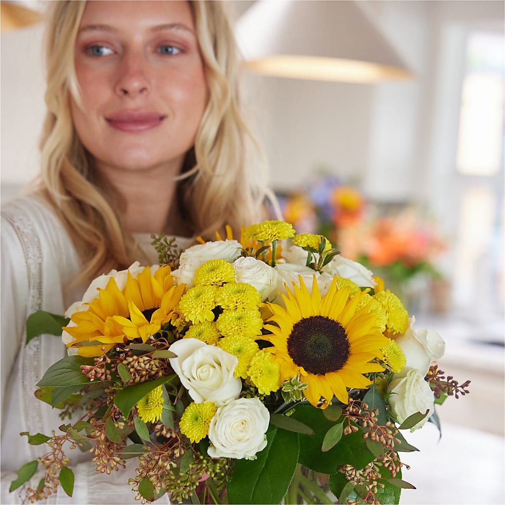 Luminous Morning Bouquet – BLOSSOMS & BALLOONS FLORIST, Roseville CA
