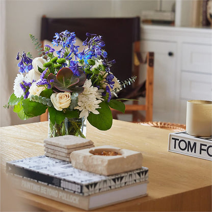 Cerulean Waves Bouquet – BLOSSOMS & BALLOONS FLORIST, Roseville CA