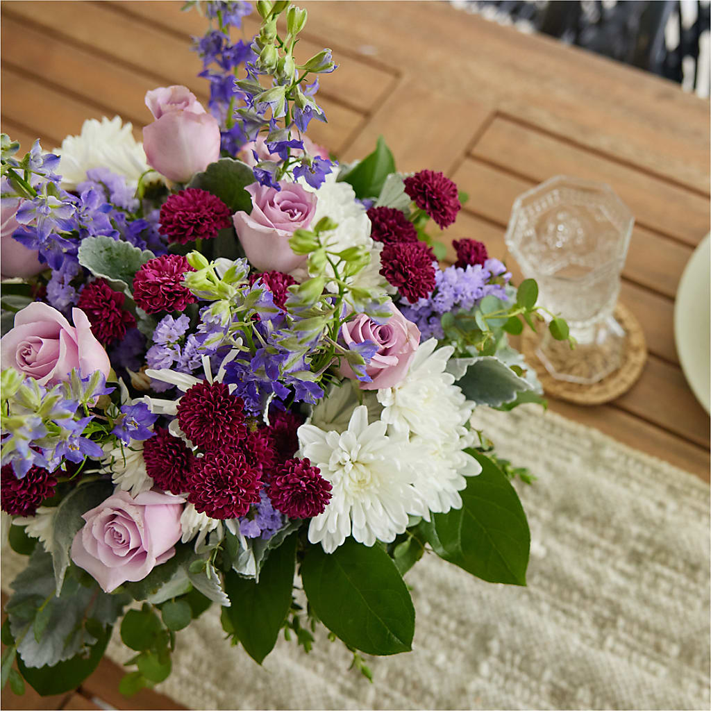 Violet Frost Bouquet – BLOSSOMS & BALLOONS FLORIST, Roseville CA
