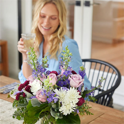 Violet Frost Bouquet – BLOSSOMS & BALLOONS FLORIST, Roseville CA