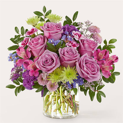 Glass Half Full Bouquet – BLOSSOMS & BALLOONS FLORIST, Roseville CA