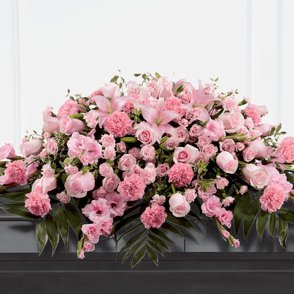 Garden of Comfort Casket Spray (Standard) – BLOSSOMS & BALLOONS FLORIST, Roseville CA