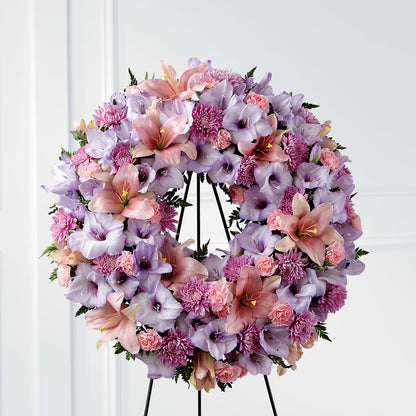 Beloved Friend Wreath – BLOSSOMS & BALLOONS FLORIST, Roseville CA