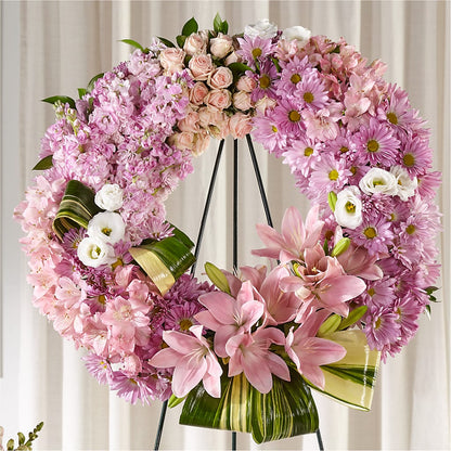 Gift of Warmth Wreath – BLOSSOMS & BALLOONS FLORIST, Roseville CA