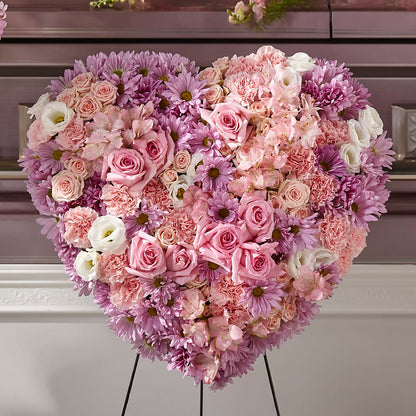 Heaven's Light Heart – BLOSSOMS & BALLOONS FLORIST, Roseville CA