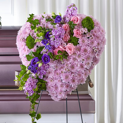Treasured Love Standing Heart – BLOSSOMS & BALLOONS FLORIST, Roseville CA
