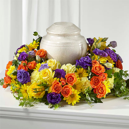 Blossoms of Remembrance Cremation Adornment – BLOSSOMS & BALLOONS FLORIST, Roseville CA